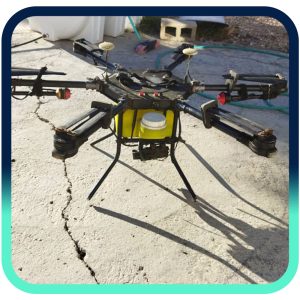 پهپاد سمپاش کارکرده 10 لیتری سیرنگ در حد نو