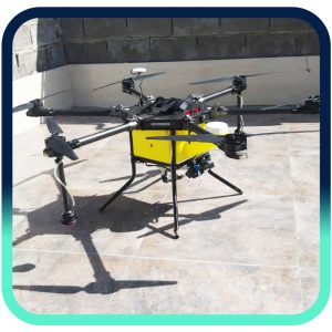 پهپاد سمپاش کارکرده سیرنگ 10لیتری در حد نو