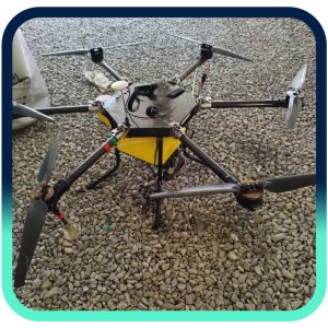 پهپاد سمپاش کارکرده سیرنگ 10 لیتری