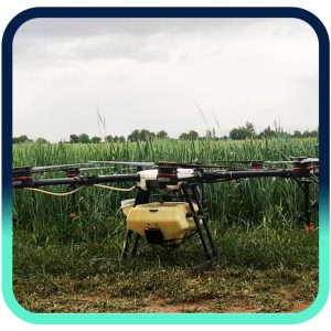 پهپاد سمپاش 10 لیتری DJI مدل MG1S کارکرده