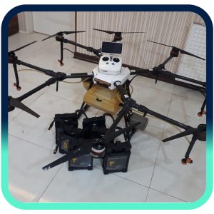پهپاد سمپاش 10 لیتری DJI مدل MG1p در حد نو