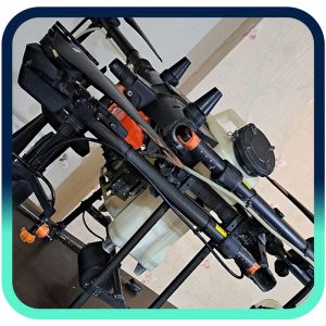 پهپاد سمپاش DJI-T16 کارکرده